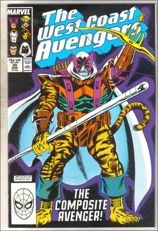 West Coast Avengers #30 comic book mint 9.8