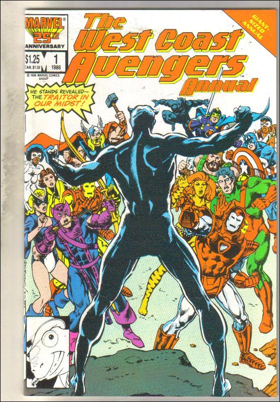 West Coast Avengers annual #1 comic book mint 9.8