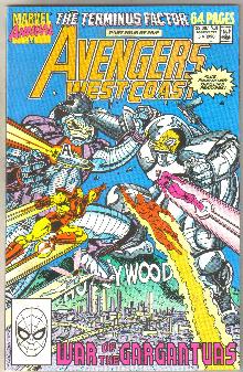 West Coast Avengers annual #5 comic book near mint 9.4