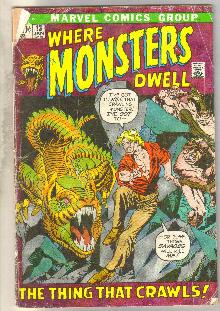 Where Monsters Dwell #13 comic book good plus 2.5