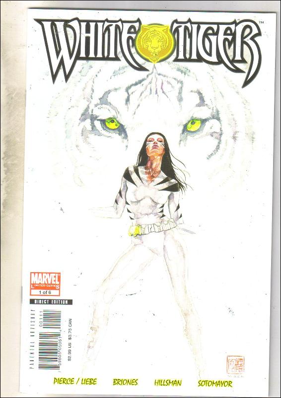 White Tiger #1 comic book mint 9.8
