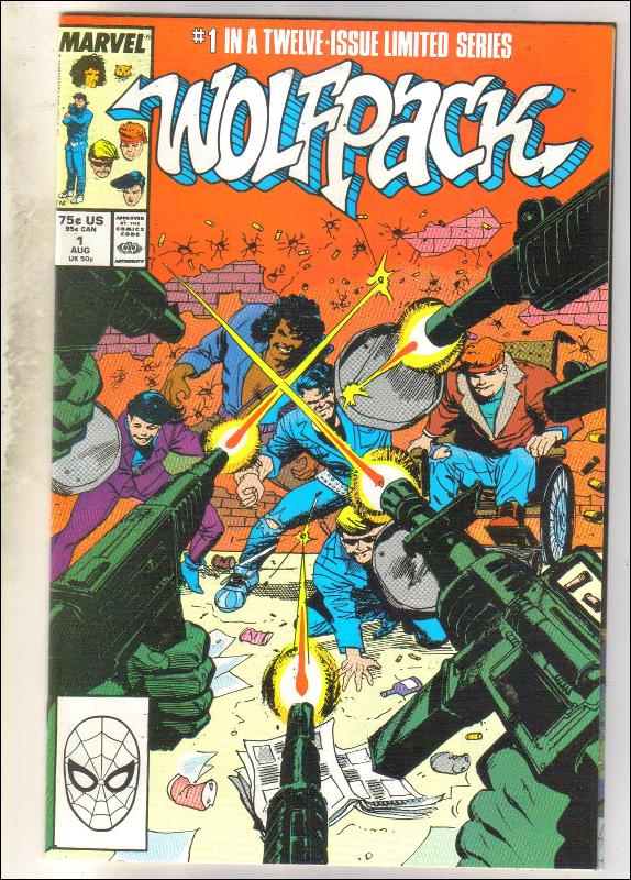 Wolfpack #1 comic book near mint 9.4