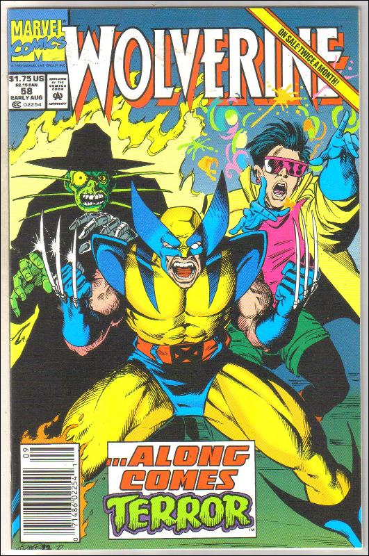 Wolverine #58 comic book near mint 9.4