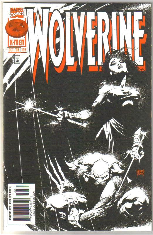 Wolverine #106 comic book near mint 9.4