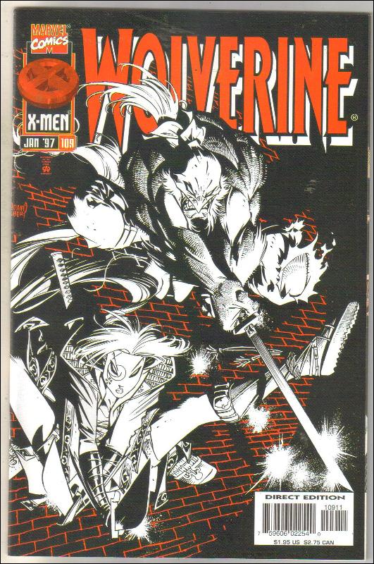 Wolverine #109 comic book near mint 9.4