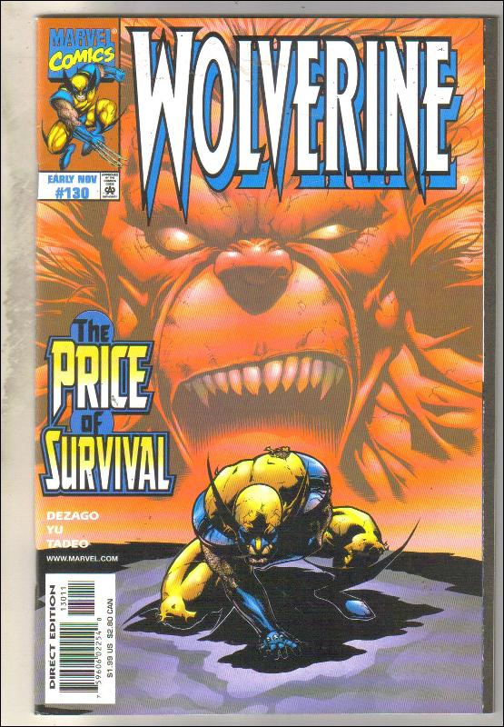 Wolverine #130 comic book near mint 9.4
