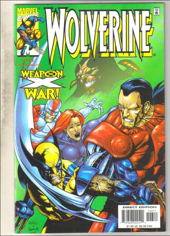 Wolverine #143 comic book near mint 9.4