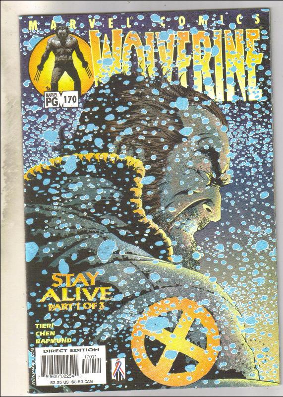 Wolverine #170 comic book near mint 9.4