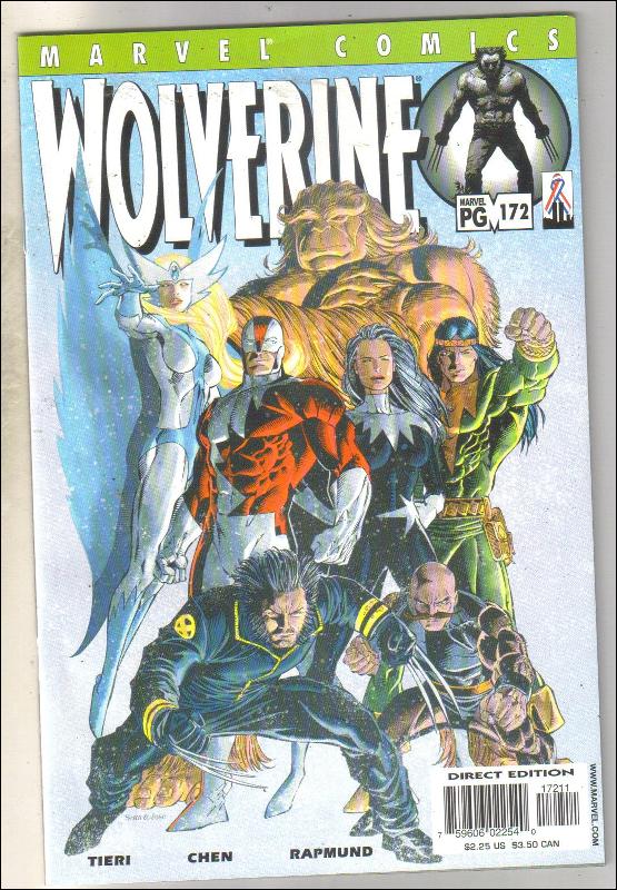 Wolverine #172 comic book near mint 9.4
