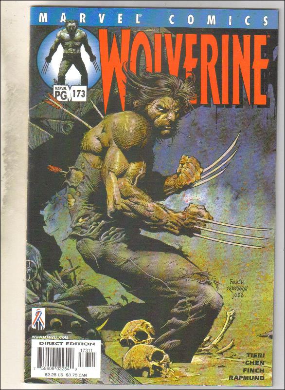 Wolverine #173 comic book near mint 9.4