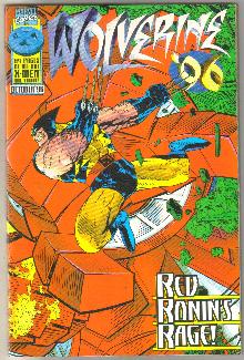 Wolverine '96 annual comic book mint 9.8