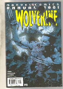 Wolverine 2001 annual comic book mint 9.8