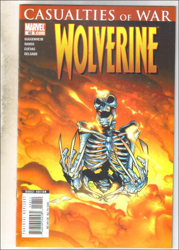 Wolverine volume 2 #48 comic book near mint 9.4