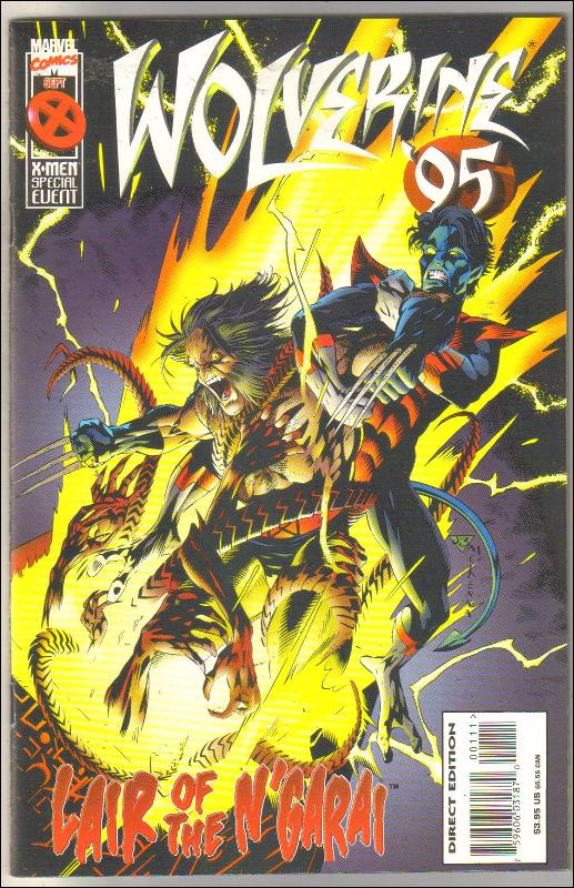 Wolverine annual 1995 comic book mint 9.8