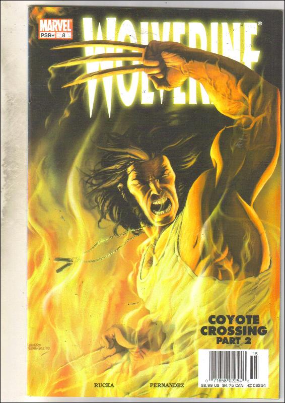 Wolverine volume 2 #8 comic book near mint 9.4