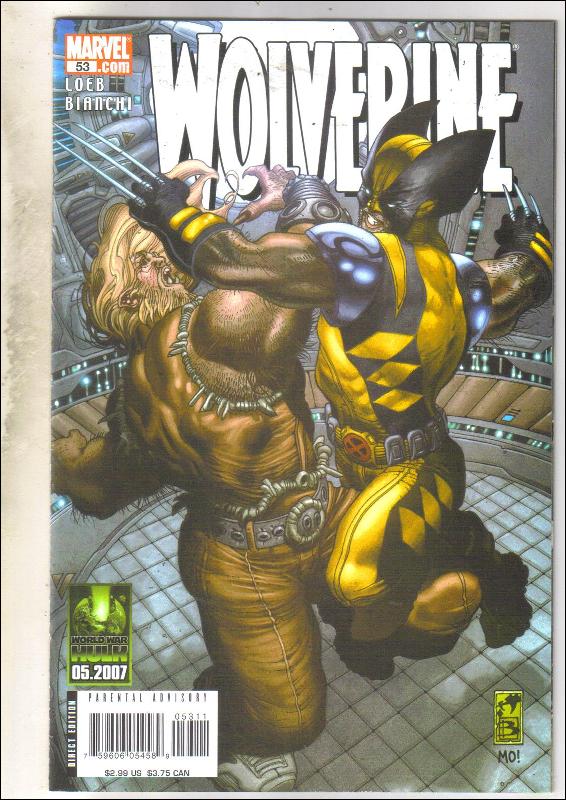 Wolverine volume 2 #53 comic book near mint 9.4