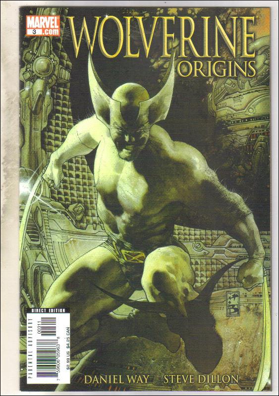 Wolverine Origins #3 comic book near mint 9.4