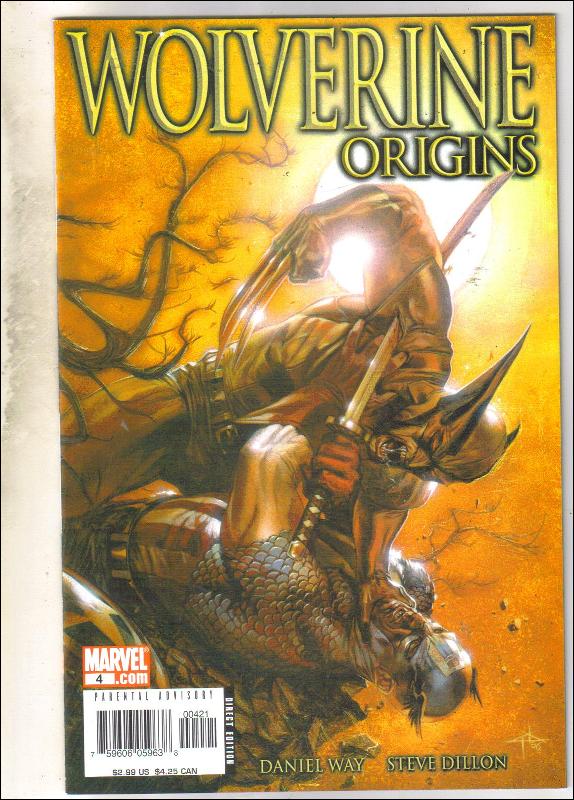 Wolverine Origins #4 comic book near mint 9.4