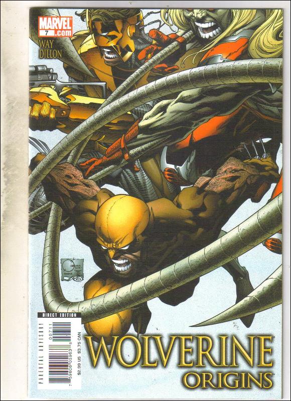 Wolverine Origins #7 comic book near mint 9.4