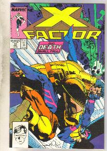 X-Factor #34 comic book near mint 9.4