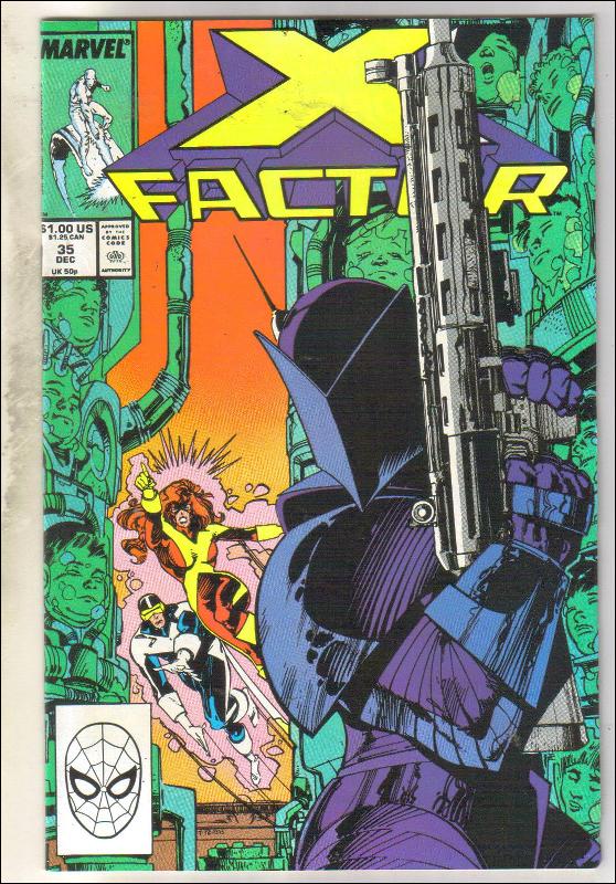 X-Factor #35 comic book near mint 9.4