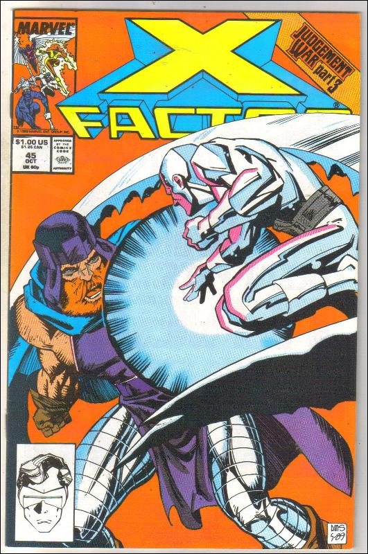 X-Factor #45 comic book very fine 8.0