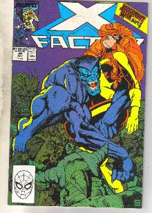 X-Factor #46 comic book near mint 9.4