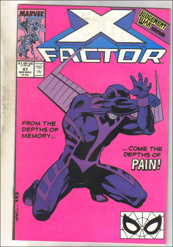 X-Factor #47 comic book near mint 9.4