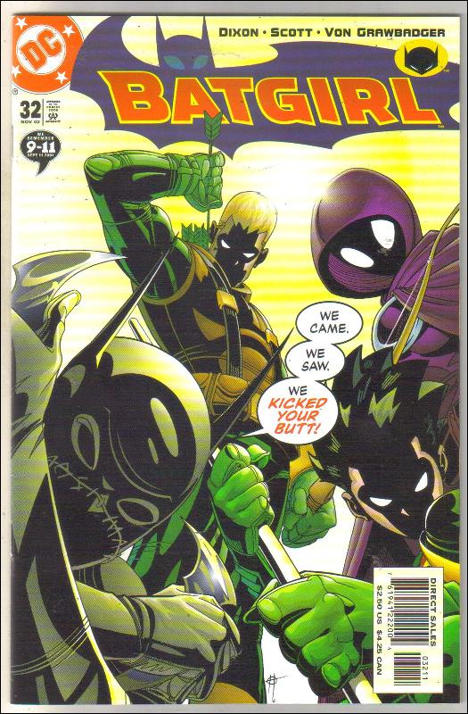 Batgirl #32 comic book near mint 9.4