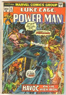 Luke Cage Power Man #18 comic book very good/fine 5.0