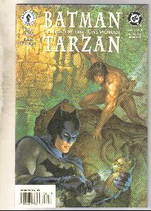 Batman/Tarzan #1 comic book mint 9.8