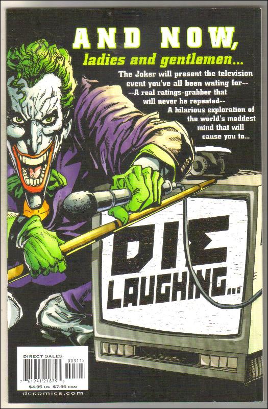 Batman: It's Joker Time #3 comic book mint 9.8