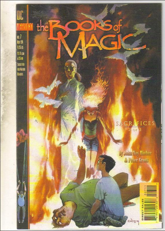 The Books of Magic #7 comic book near mint 9.4