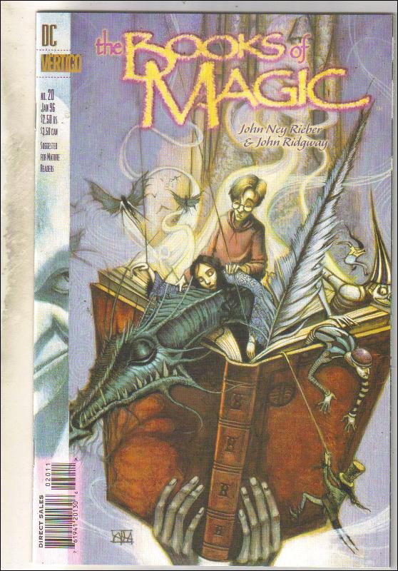 The Books of Magic #20 comic book near mint 9.4
