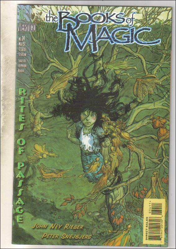 The Books of Magic #34 comic book mint 9.8