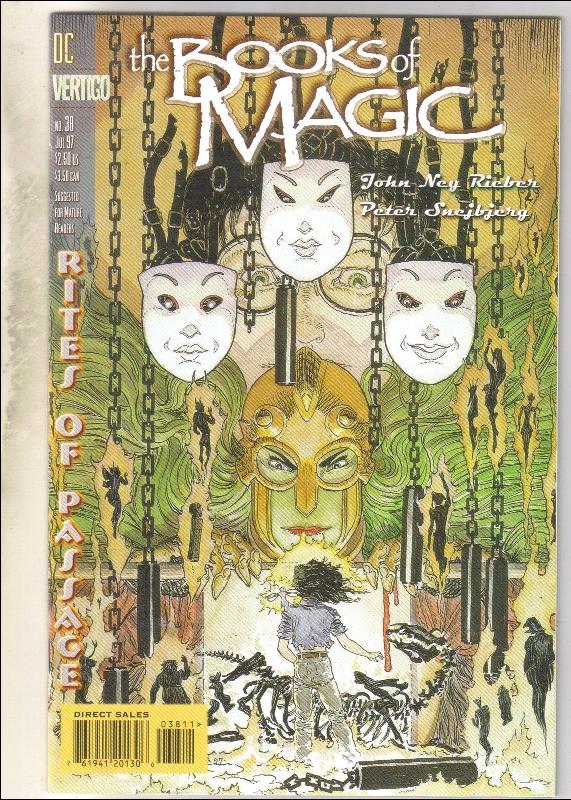 The Books of Magic #38 comic book near mint 9.4