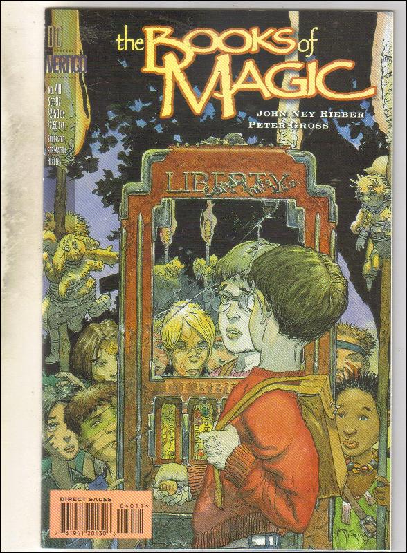 The Books of Magic #40 comic book near mint 9.4