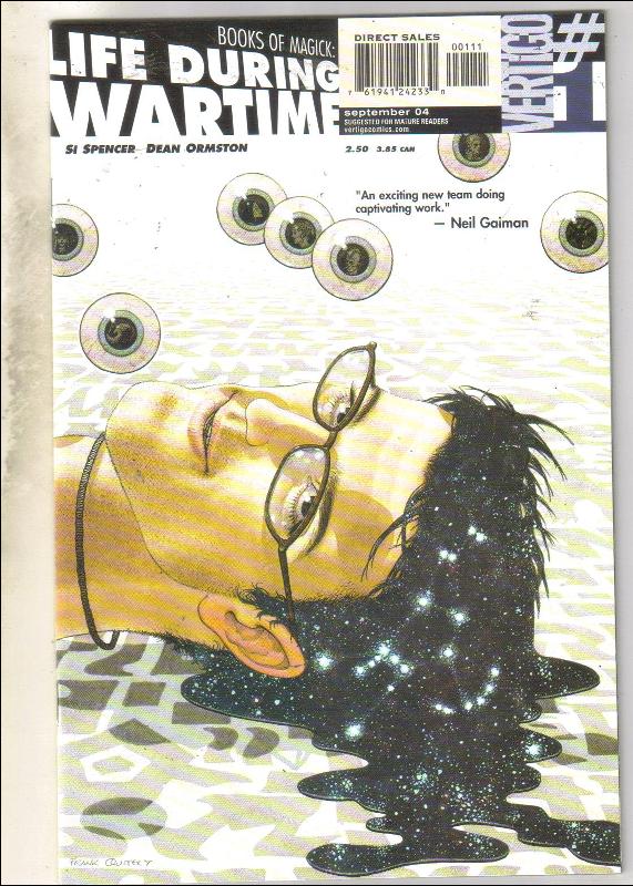 The Books of Magick Life During Wartime #1 comic book mint 9.8