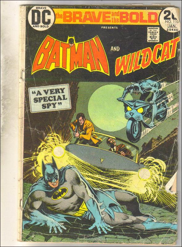Brave and the Bold #110 comic book good/very good 3.0