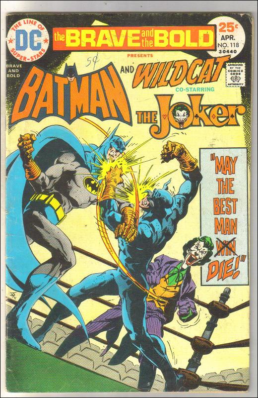 Brave and the Bold #118 comic book very good 4.0