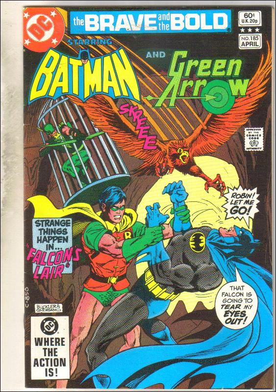 Brave and the Bold #185 comic book fine 6.0