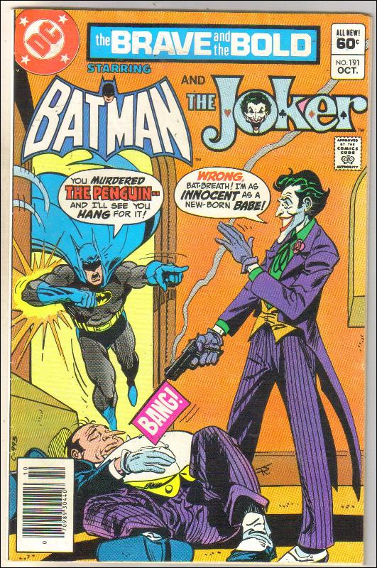 Brave and the Bold #191 comic book very fine 8.0