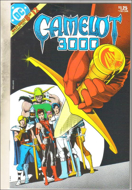 Camelot 3000 #8 comic book near mint 9.4