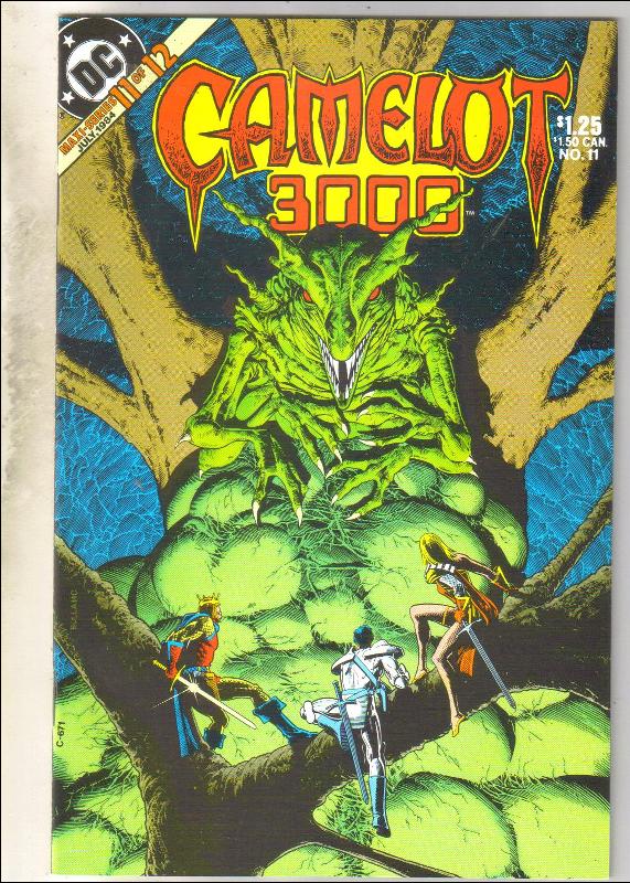 Camelot 3000 #11 comic book mint 9.8