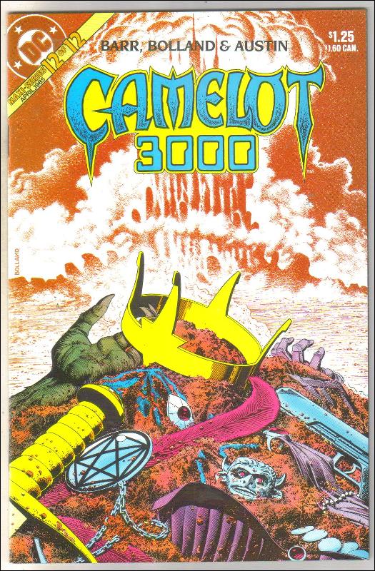 Camelot 3000 #12 comic book mint 9.8
