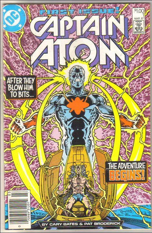 Captain Atom #1 comic book near mint 9.4