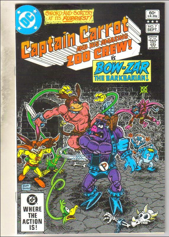 Captain Carrot #7 comic book near mint 9.4