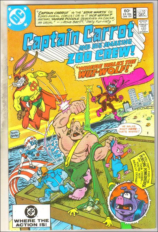 Captain Carrot #10 comic book near mint 9.4