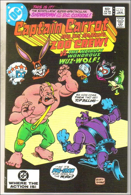 Captain Carrot #11 comic book near mint 9.4