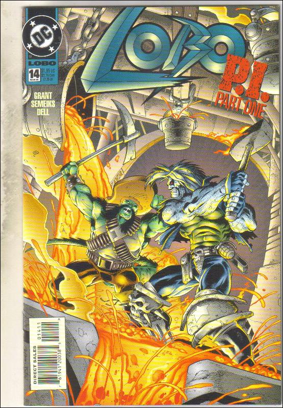 Lobo #14 comic book near mint 9.4